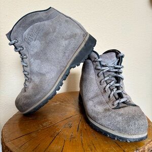 Pivetta Womens 7 / Mens 5.5 Hiking Mountaineering Boots Italian Grey Nubuck